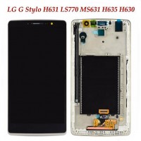 LCD digitizer assembly with frame for LG G4 stylus H631 H635 LS770 G stylo 
